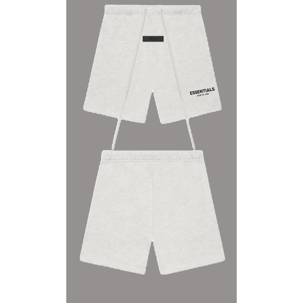 NWT Essentials Fear of God Light Oat Shorts Size Men’s Small/ Oversized Fit